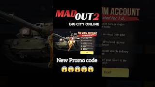 Madout2 New Promo code: TATWOLE 😱 free premium! #shorts #madout2