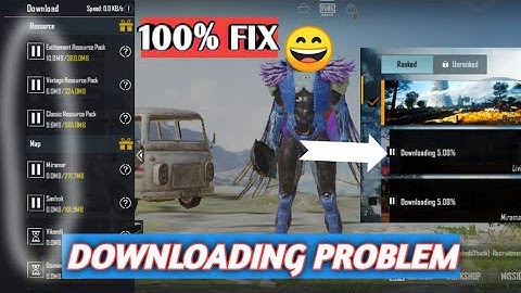 How to fix Map Not Downloading in PUBG MOBILE New Update 1.0.0 | Pubg map download problem fix