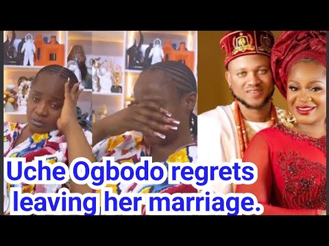 Uche Ogbodo breaks down in tears following marriage brouhaha, Izzy, and 2face reaction.