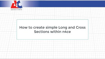 How to create Long and Cross Sections within n4ce