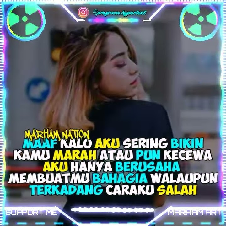 Story WA maaf aku sering bikin kamu marah dan kecewa