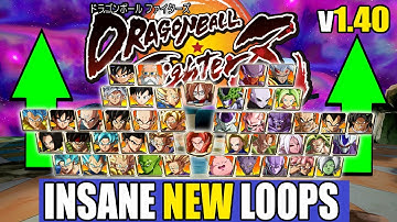 ALL the Coolest NEW LOOPS from the NEW DBFZ PATCH!!