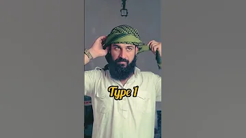 Tie Arabic Style Scarf Type 1 Ytshorts Arabic Wear Youtubeshorts 