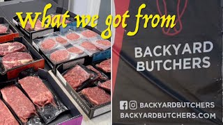 Backyard Butcher’s || Drive-thru Meat Market