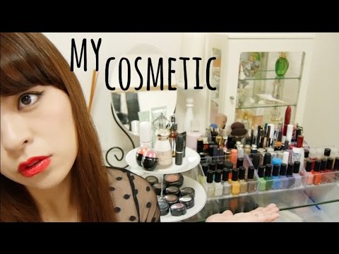 コスメ収納 メイクスペース コスメ紹介 15 My Makeup Collection Storage Youtube