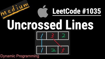 Uncrossed Lines - LeetCode #1035 Python, JavaScript, Java and C++