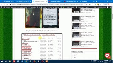 Symphony i120 Flash File | Symphony i120 After Flash Dead Recovery Customer Care Firmware