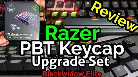 Razer PBT Keycap Upgrade Set Unboxing/Review