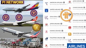 Big Companies, Including Countries Airlines ✅ have already joined the Pi Network Project 🚀💯🪙Check🚨