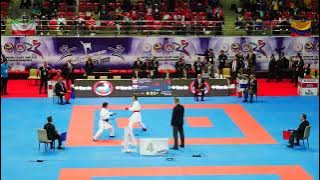 WKF 2022 - Tiara Sandy (INA) Vs Togashi K (JPN) - Junior Female Kumite  59 Kg