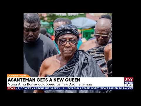 Asanteman Gets a New Queen: Nana Ama Bonsu outdoored as new Asantehemaa
