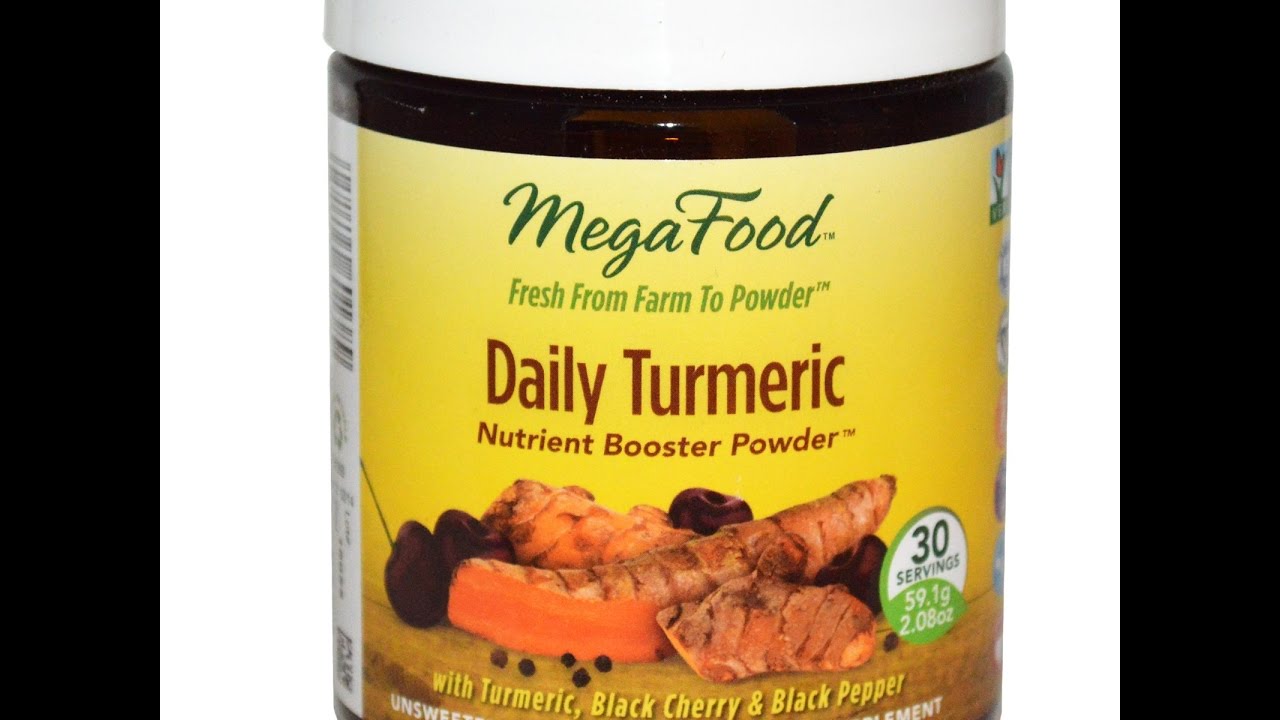 Megafoods Daily tumeric unboxing & intial thoughts - YouTube