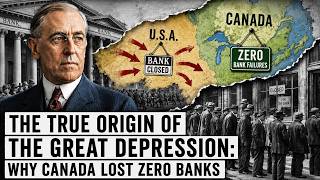 The True Origin of the Great Depression: Why Canada Lost Zero Banks