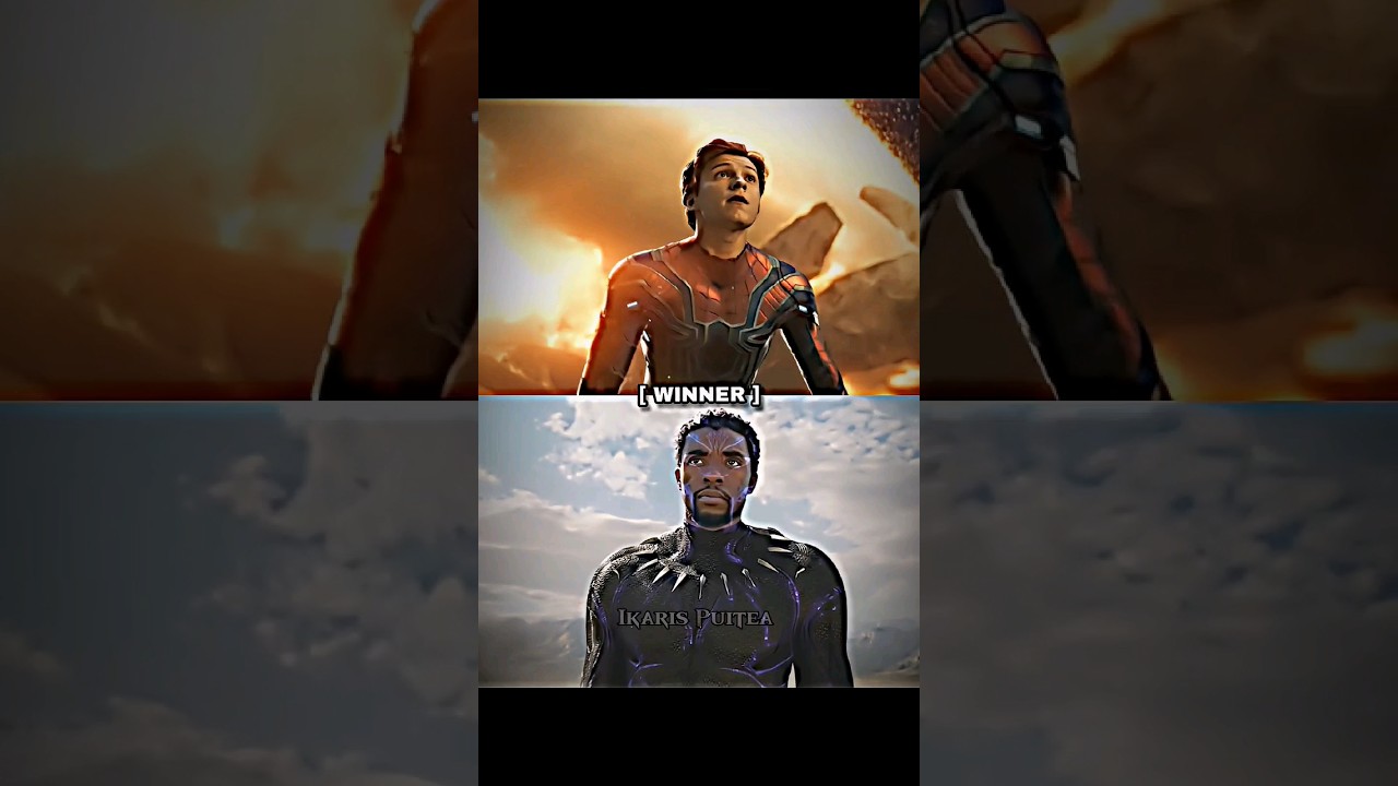 Spiderman vs Black panther #shorts