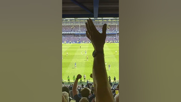 Everton Goodison Park Atmosphere Final Ever Whistle #shorts #foorball #premierleague