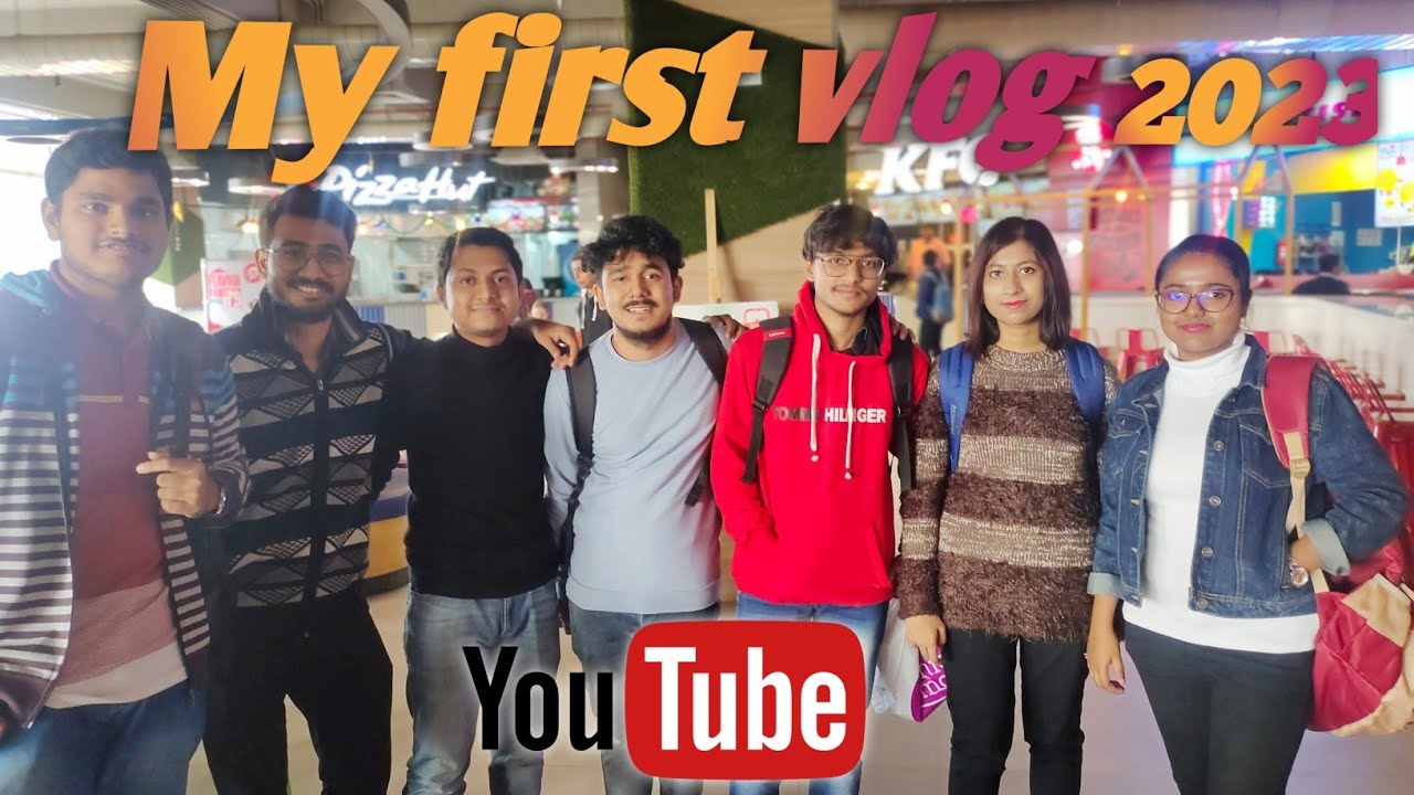 My first vlog 2023 || youtube @ With my friends 😊 - YouTube