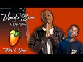 TitoM & Yuppe, Burna boy-Tshwala Bam Remake  Free Flp ,Amapiano Fl Studio Tutorial 2024