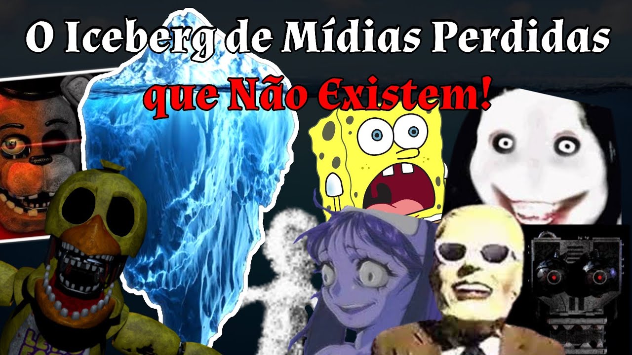 O Iceberg de Mídias Perdidas que Não Existem! - Lost Media