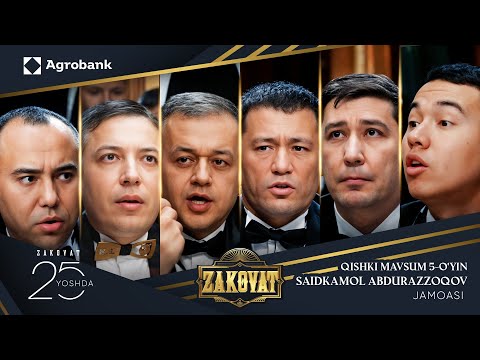 Zakovat | ❄️ Qishki Mavsum 5-O‘yini. Saidkamol Abdurazzoqov Jamoasi!