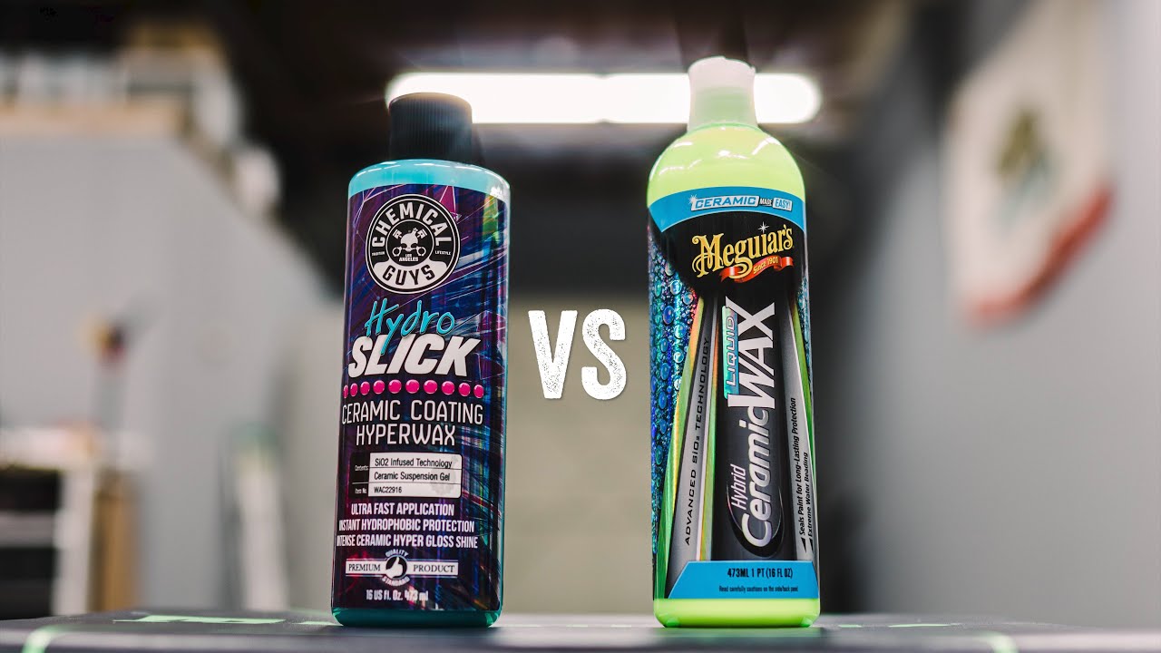 CHEAP VS EXPENSIVE:CHEMICAL GUYS HYDROSLICK VS MEGUIARS HYBRID