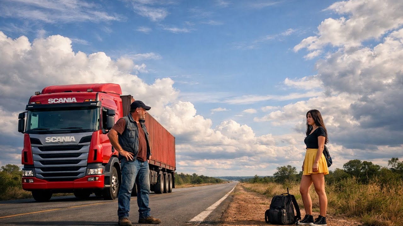 CAMINHONEIRO solteiro DEU CARONA PARA UMA GAROTA JOVEM NA BR-230 E QUASE PERDEU SUA VIDA