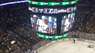 TEDY BRUSCHI RAY BOURQUE FIRE UP BRUINS CROWD Net Worth