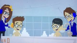 Caiden & David Andersonerias Slams In Jungle Mire Pit/Bath Time (SH128)
