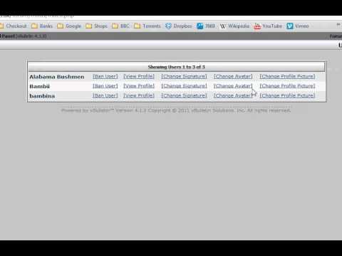 Quick Intro to the Moderators Control Panel