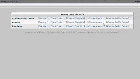 Quick Intro to the Moderators Control Panel
