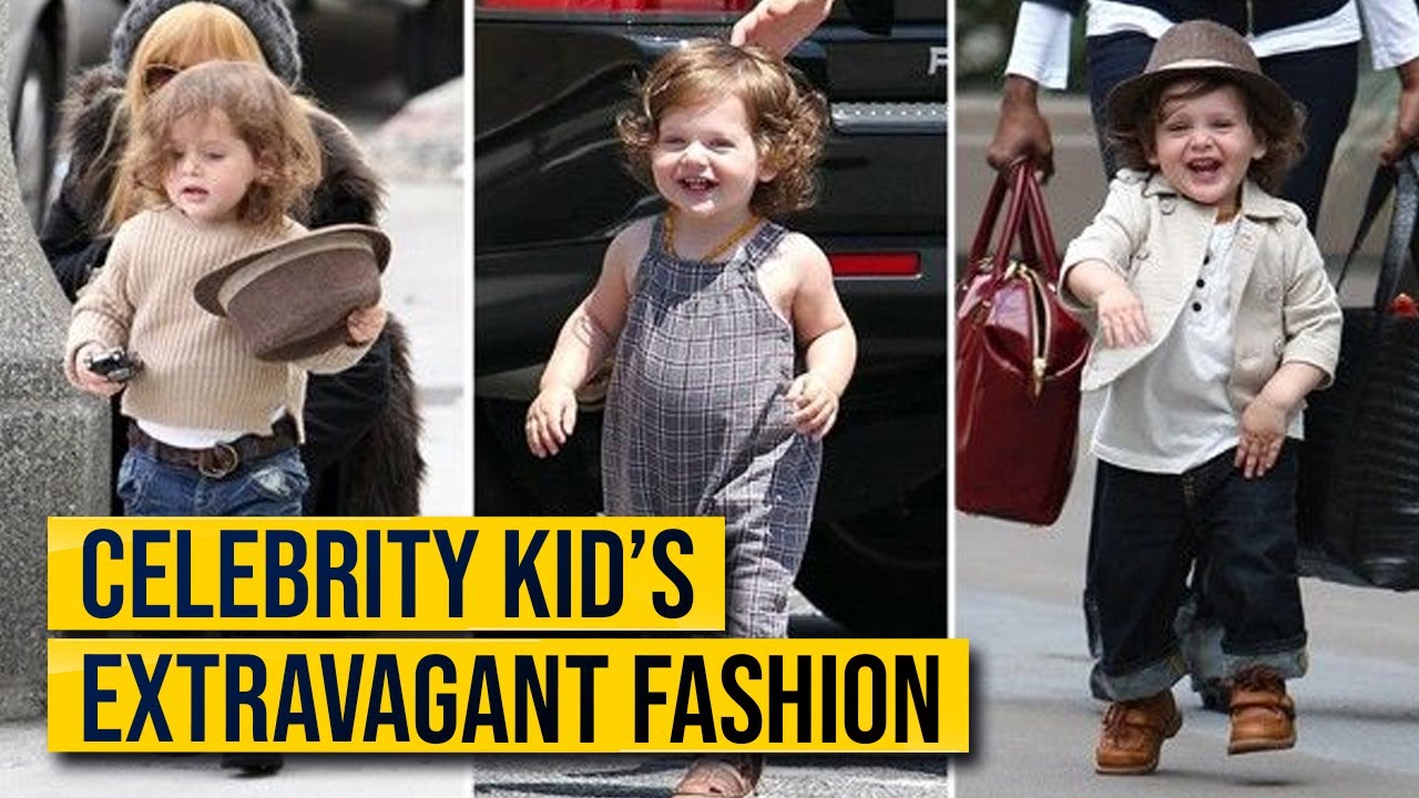Celebrity Kids With The MOST Extravagant Clothing
