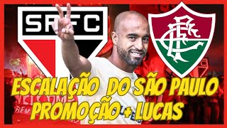 SPFC X FLUMINENSE • MOVIMENTAÇÕES • LUCAS MOURA • "PRESENTE" PARA A TORCIDA DO SÃO PAULO E+