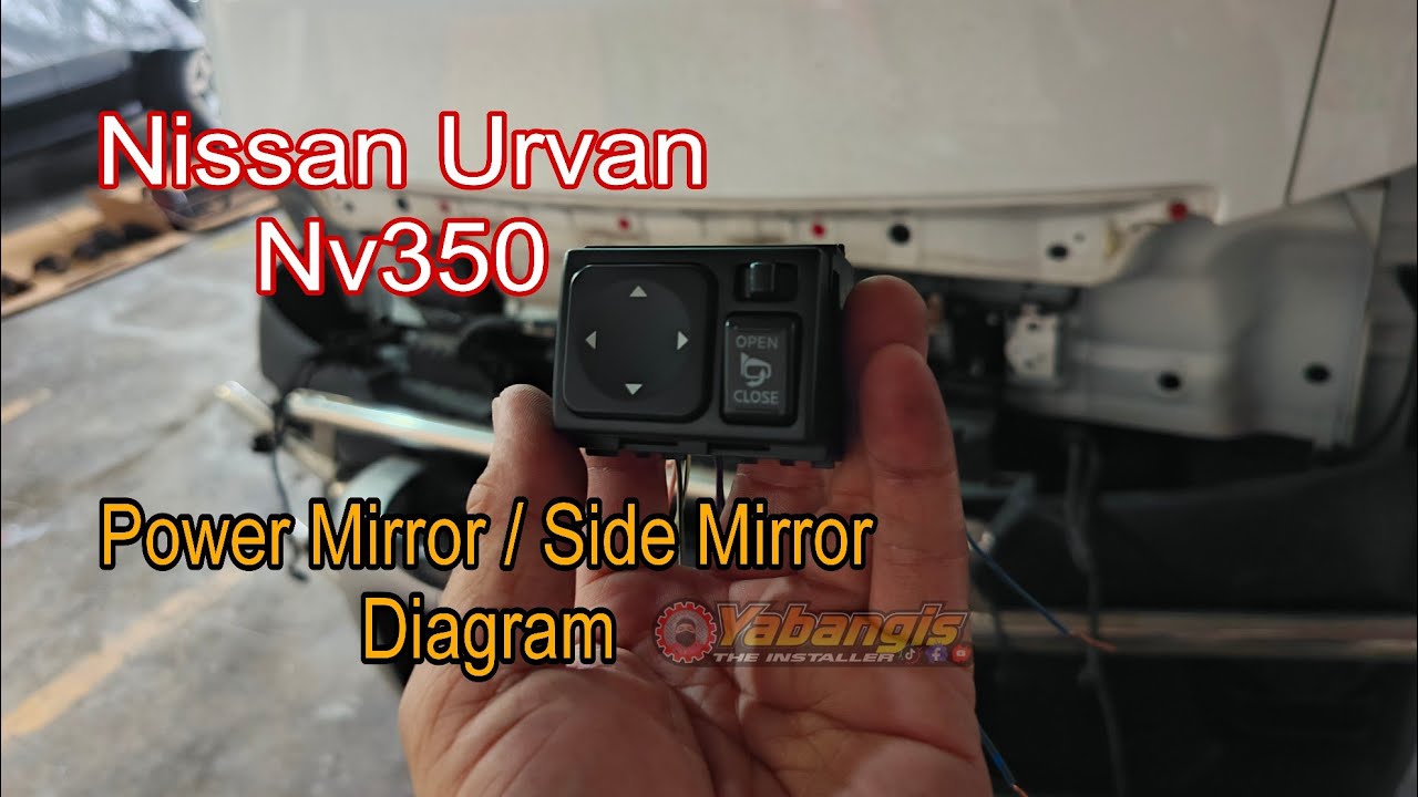 Nissan Urvan Nv350 | Power Mirror / Side Mirror wiring diagram