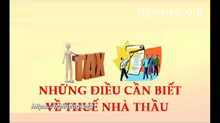 Nhà thầu nghĩa là gì