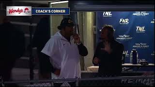 Coach Solomona Halftime Interview with Alema Harrington 9/13/24