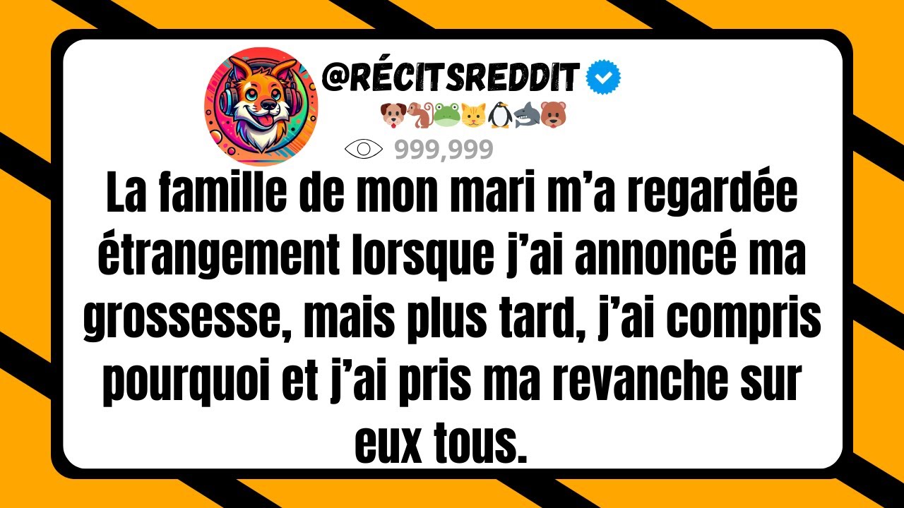 La famille de mon mari m’a regardée étrangement lorsque j’ai annoncé ma