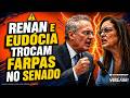 RENAN CALHEIROS e DRA. EUDÓCIA em CLIMA TENSO no SENADO FEDERAL!