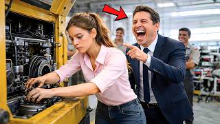 “JAMÁS VAS A PODER ARREGLAR ESO” — SE RIERON DE ELLA POR SER MUJER… HASTA QUE LA MÁQUINA COBRÓ VIDA