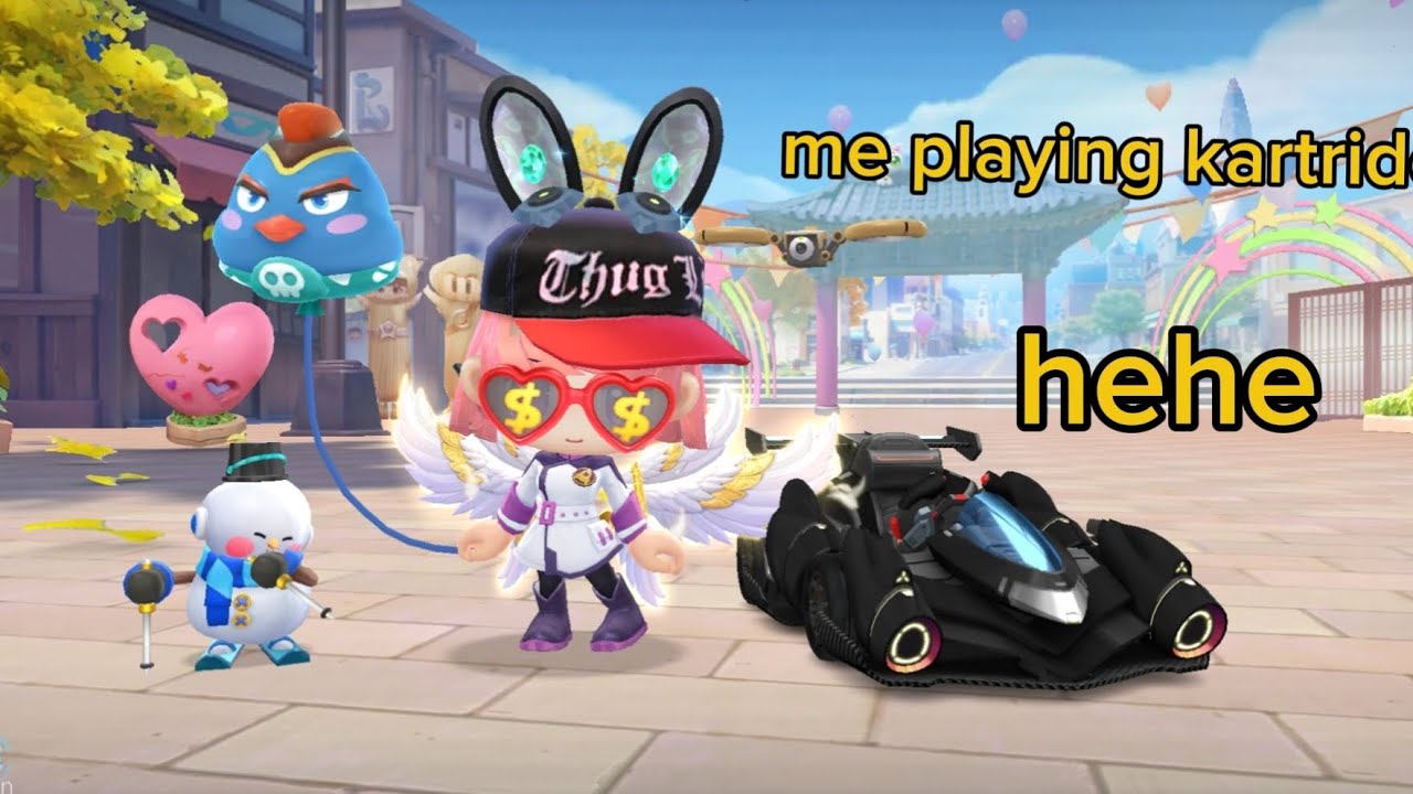 Me playing kart rider at 3am in school night