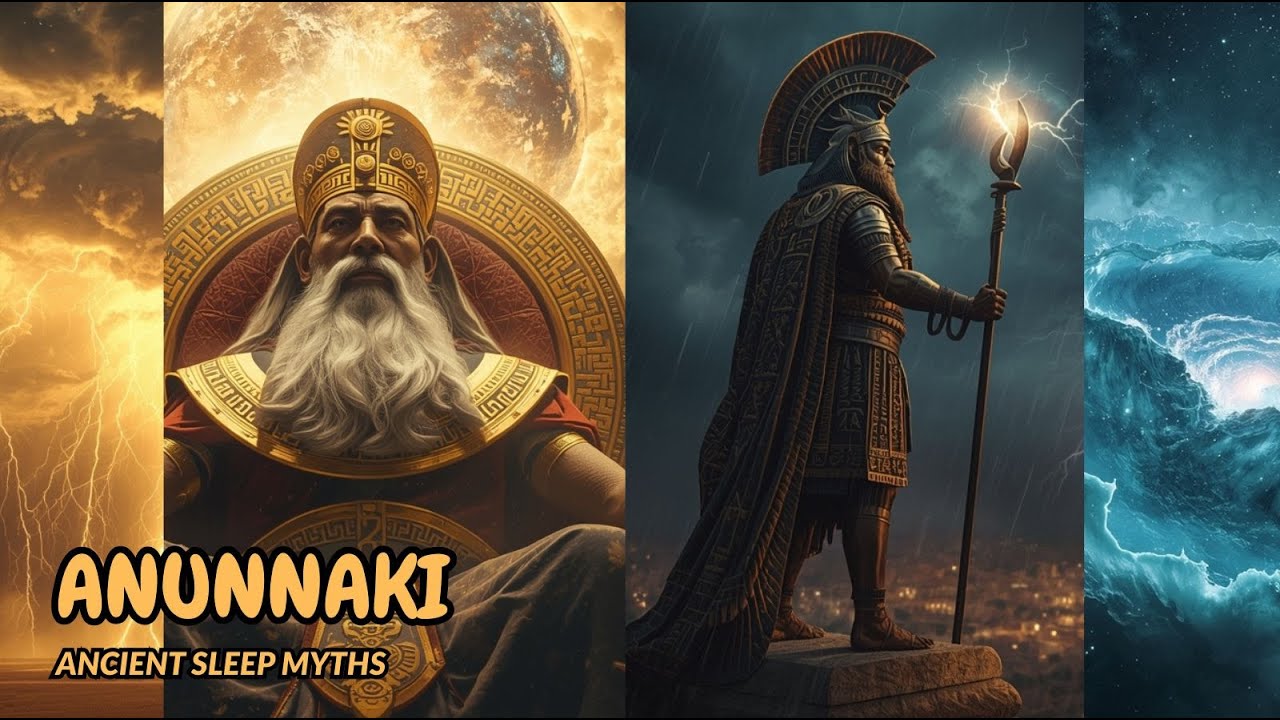 Ancient Anunnaki Myths for Sleep | Mesopotamian Gods & Creation Story ...