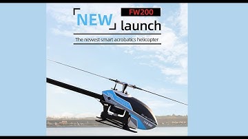 FLY WING FW200 6CH 3D Acrobatics Helicopter