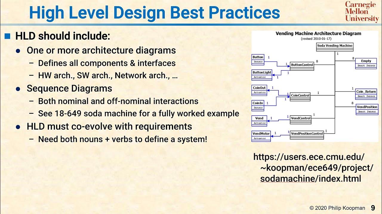 L12 09 High Level Design Best Practices - YouTube