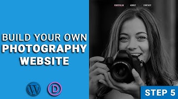 How to Make a Photography WordPress Website (DIVI Page Builder) - Portfolio Page