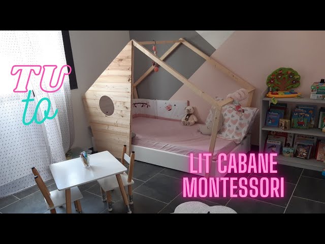 Dix idées de lit Montessori - Fabriquer son lit-cabane