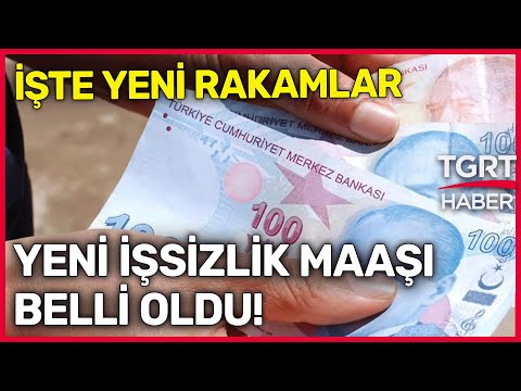 2023 Asgari Ücreti Açıklandı! Yeni İşsizlik Maaşları Belli Oldu - TGRT Haber