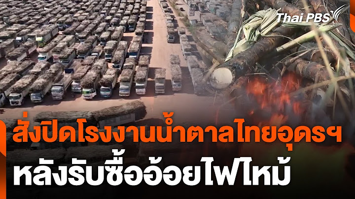 สั่งปิดโรงงานน้ำตาลไทยอุดรธานี หลังรับซื้ออ้อยไฟไหม้ | วันใหม่ ไทยพีบีเอส | 17 ม.ค. 68
