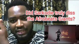 Brag- Seun T Reacts to Sarkodie/ Did King Sark diss the Afrobeats GOATs?