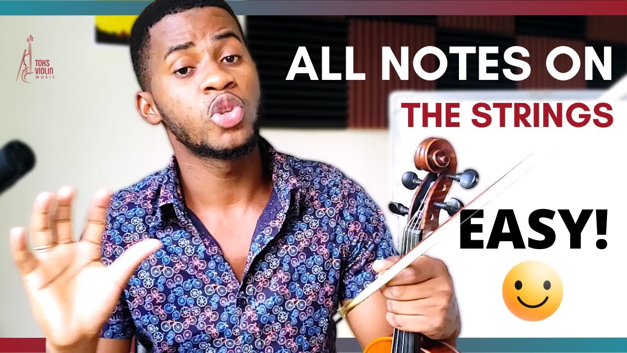 Notes On The Violin | How To Play Twinkle Twinkle Little Star *EASY ...