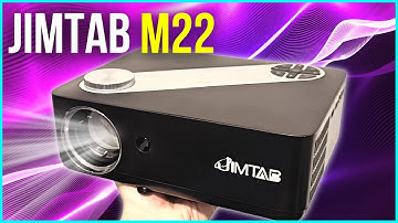 Best Projector for Home Videos? Jimtab M22 Short Throw Projector Review!