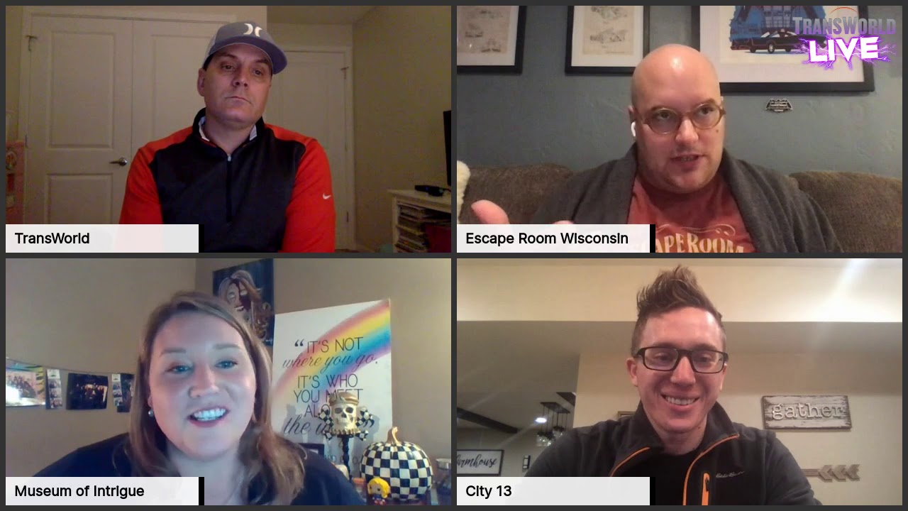 TransWorld's Room Escape Conference TransWorld Live - Please support our vendors now!