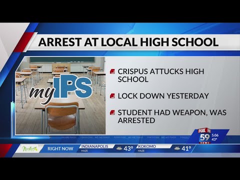 17-year-old arrested after bringing gun to Crispus Attucks High School